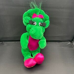 Vintage‎ 1992 Barney BABY BOP Lyons Plush Dinosaur 13" Dakin Inc.